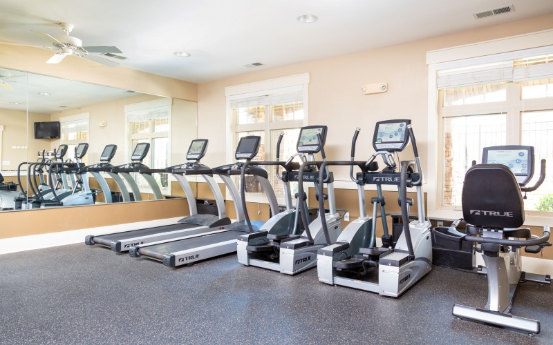 Fitness center at Chapel Watch Village