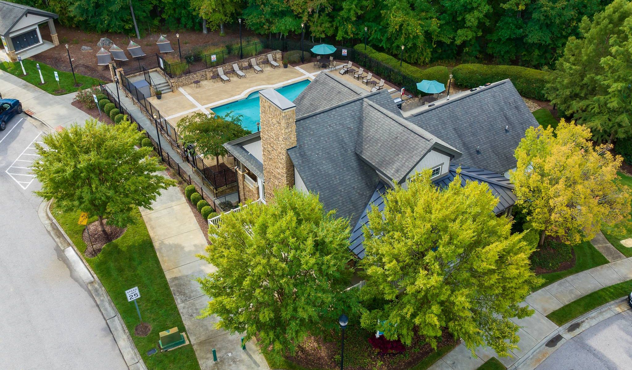 The Townhomes at Chapel Watch Village community exterior