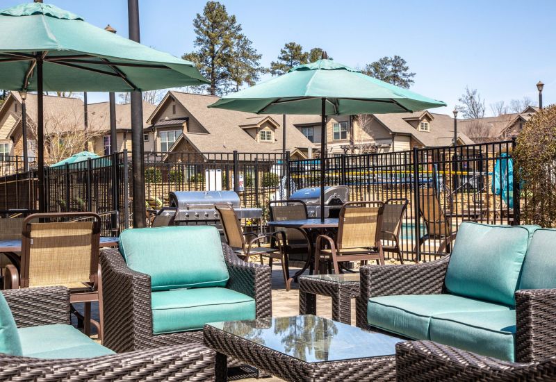 The Townhomes at Chapel Watch Village with a happy couple cooking together in the kitchen